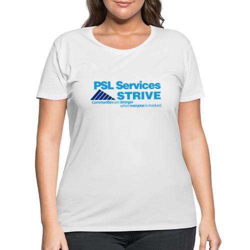 PSL Services/STRIVE - Women's Curvy T-Shirt