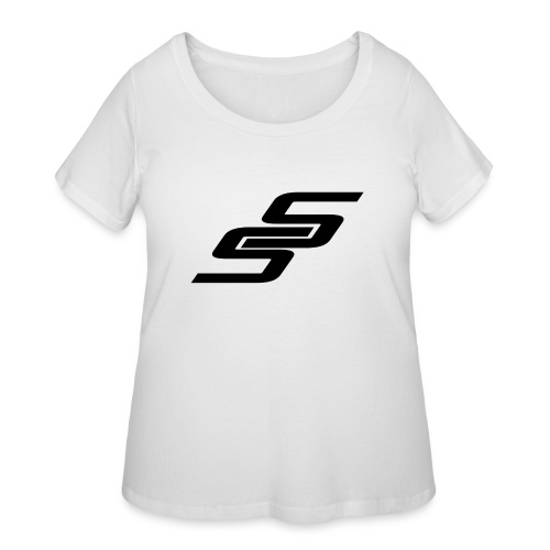 Large SS Black png - Women's Curvy T-Shirt