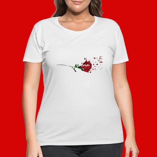 Yelena Logo 2 - Women's Curvy T-Shirt