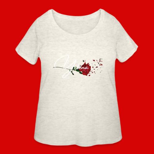 Yelena Logo 2 - Women's Curvy T-Shirt