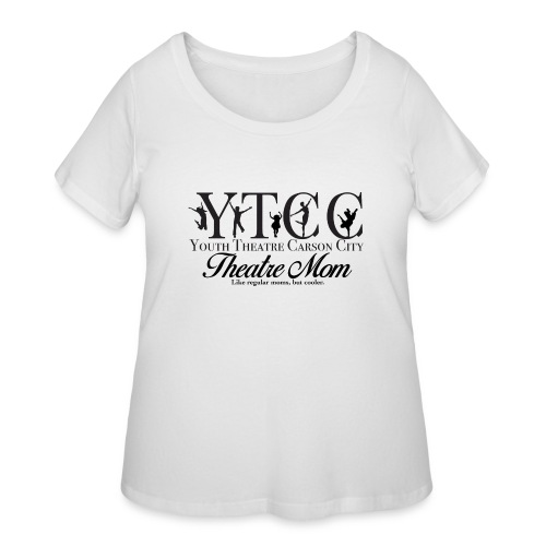 YTCC Mom Logo - Women's Curvy T-Shirt