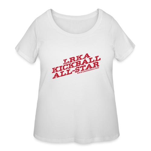 All Star Red - Women's Curvy T-Shirt