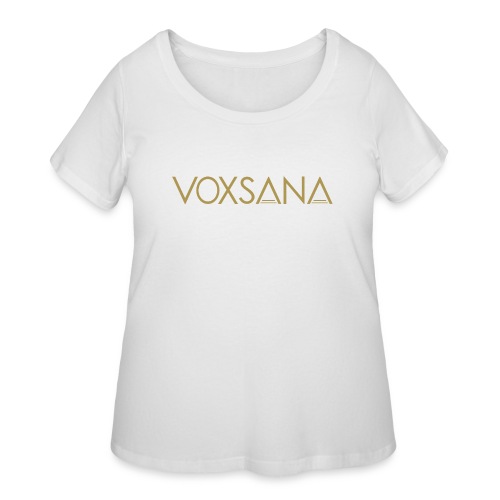 Voxsana Logo Official - Women's Curvy T-Shirt