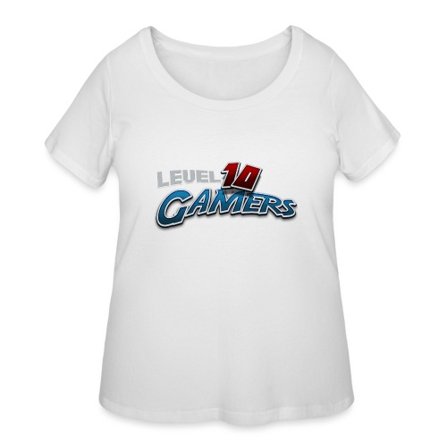 Level10Gamers Logo - Women's Curvy T-Shirt