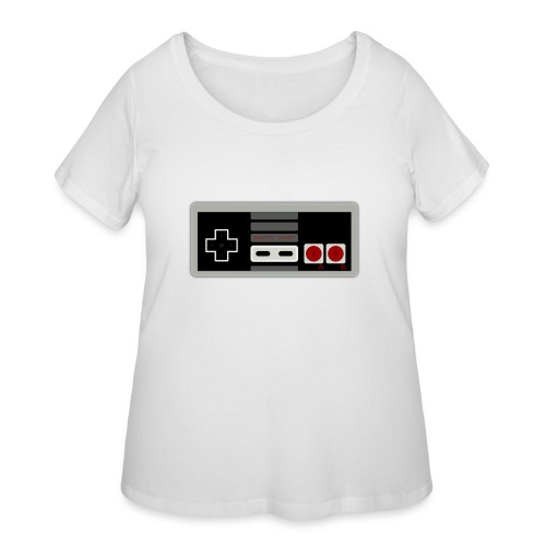 Retro Gaming Controller - Women's Curvy T-Shirt