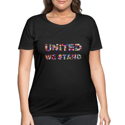 UNITED WE STAND - Women's Curvy T-Shirt