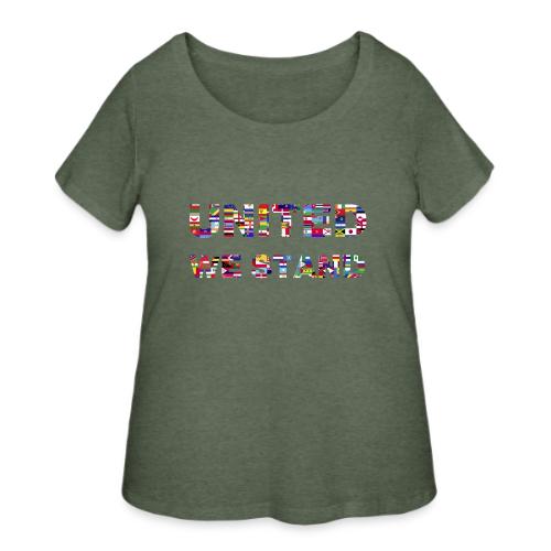 UNITED WE STAND - Women's Curvy T-Shirt