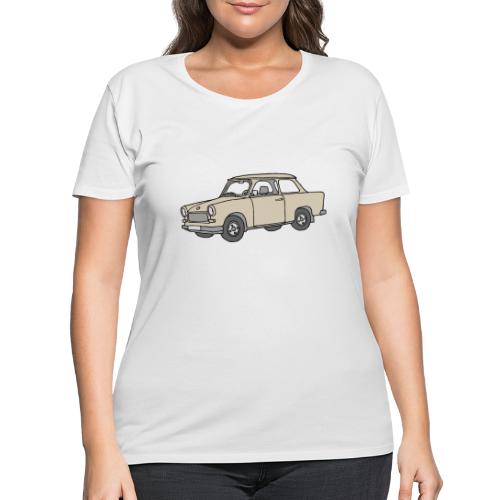 Trabant (papyrus car) - Women's Curvy T-Shirt