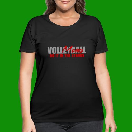 Volleyball Moms - Women's Curvy T-Shirt
