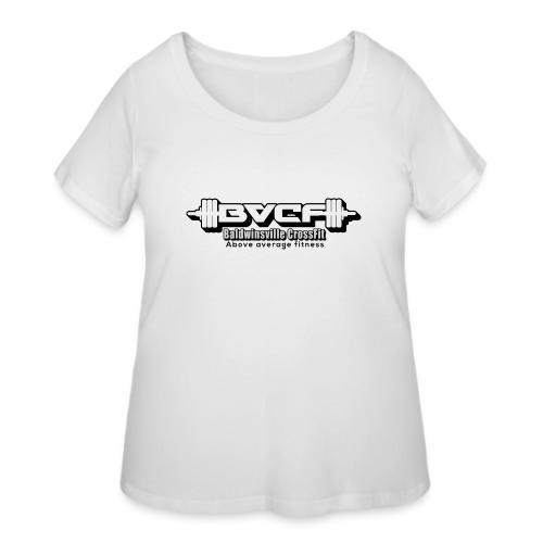 white - Women's Curvy T-Shirt