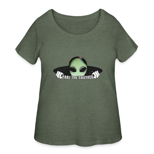 Coming Through Clear - Alien Arrival - Women's Curvy T-Shirt