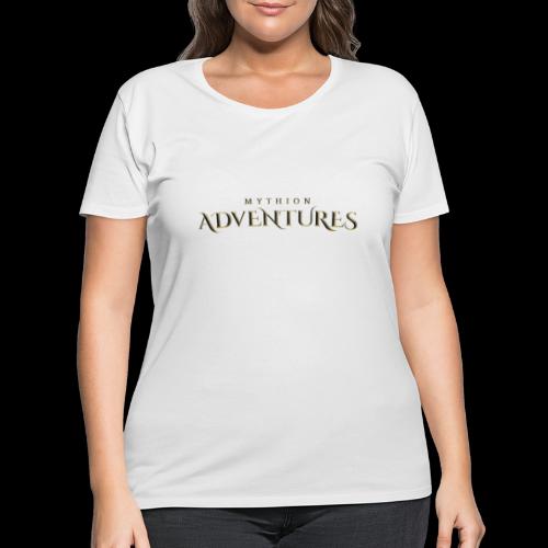 Mythion Adventures Logo - Women's Curvy T-Shirt