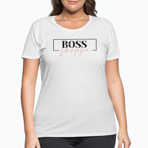 Boss Shoppe Rectangle - Women's Curvy T-Shirt