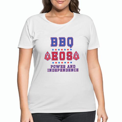 BBQ EOS POWER N INDEPENDENCE T-SHIRT - Women's Curvy T-Shirt