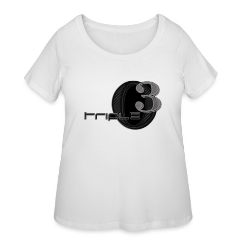 Triple 03 Logo - Women's Curvy T-Shirt