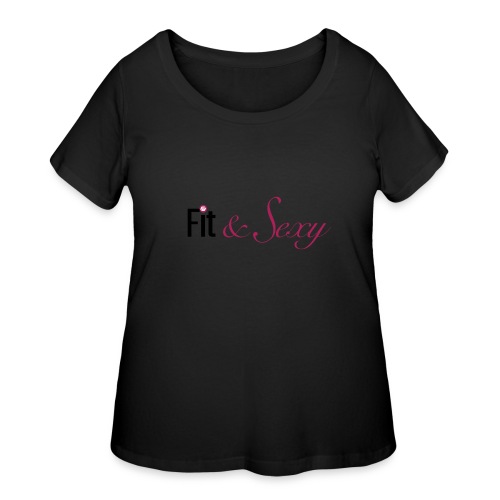 Fit And Sexy - Women's Curvy T-Shirt