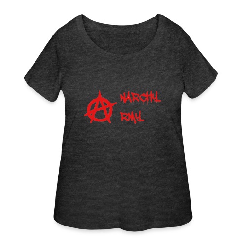 Anarchy Army LOGO - Women's Curvy T-Shirt