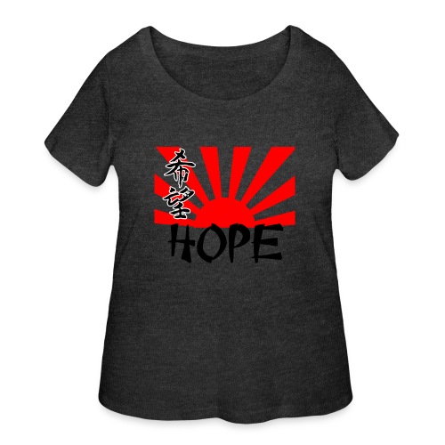 Rising Sun Hope Women's - Women's Curvy T-Shirt