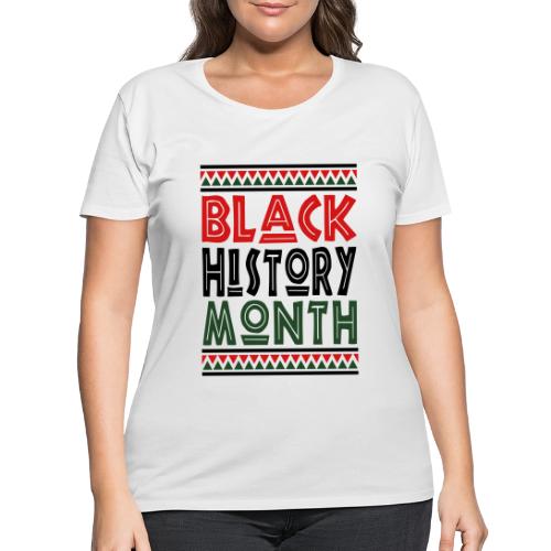 Black History Month BHM 2025 - Women's Curvy T-Shirt