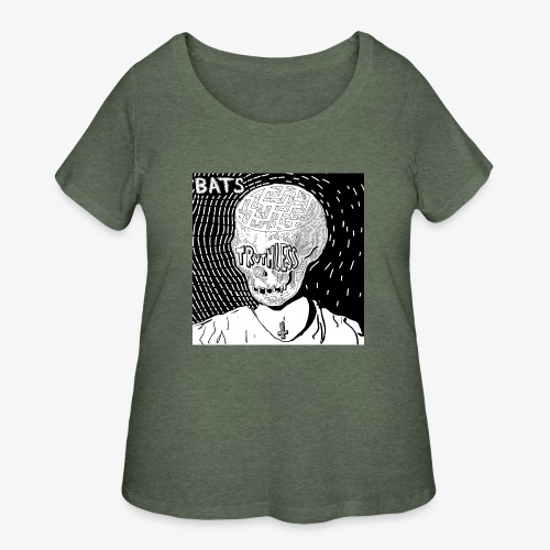 BATS TRUTHLESS DESIGN BY HAMZART - Women's Curvy T-Shirt