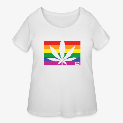 California Pride - Women's Curvy T-Shirt
