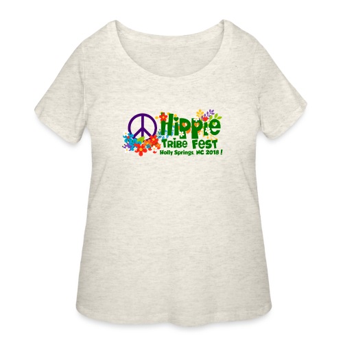 Hippie Tribe Fest! - Women's Curvy T-Shirt