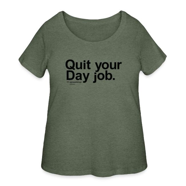 Day job in black