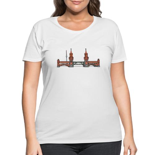 Oberbaum Bridge Berlin - Women's Curvy T-Shirt