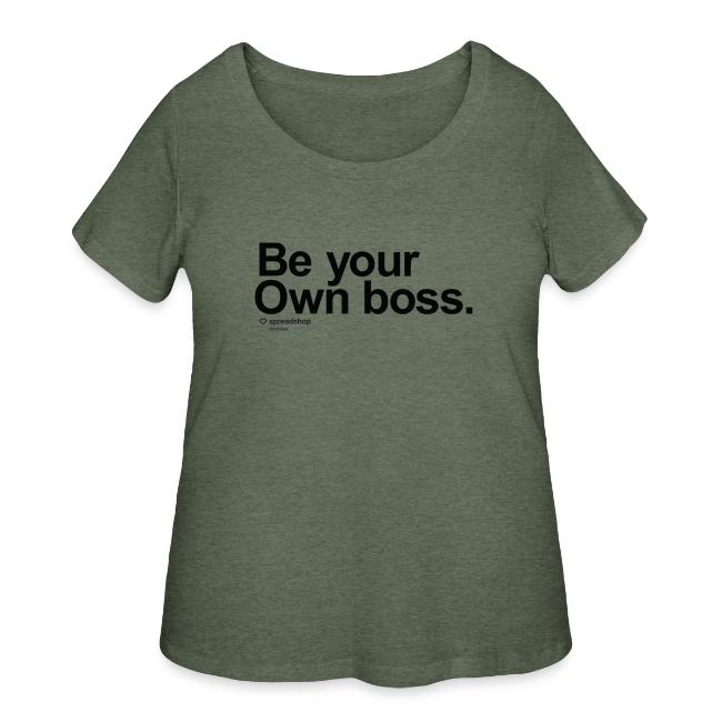 Boss in black