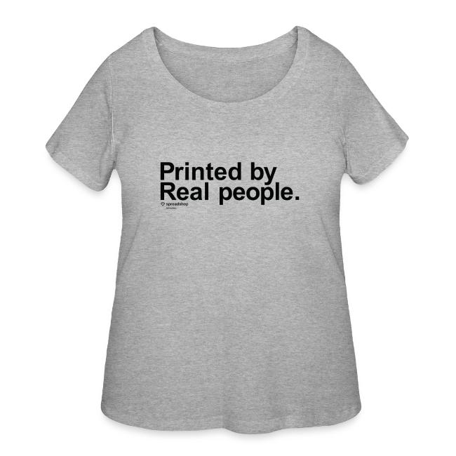 Printed in black