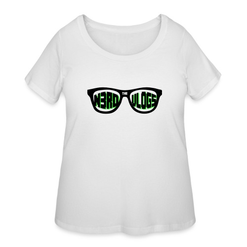 The_Nerd_Vlogs_-_logo - Women's Curvy T-Shirt