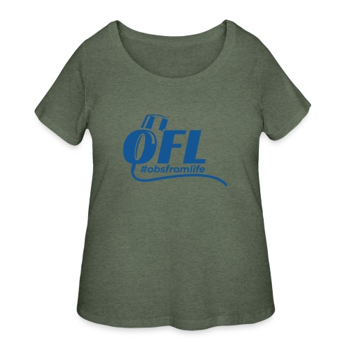 Observations from Life Alternate Logo - Women's Curvy T-Shirt