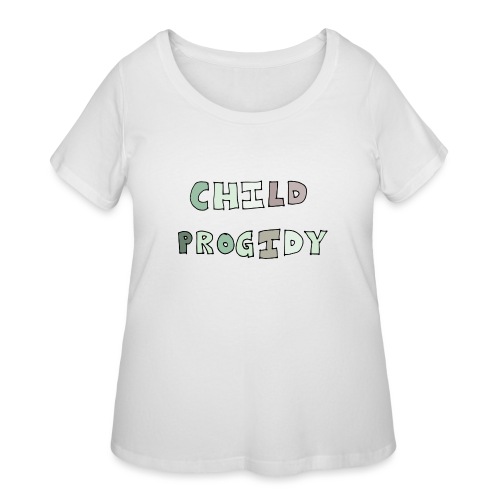 Child progidy - Women's Curvy T-Shirt