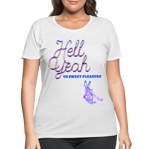 Sweet Pleasure - Women's Curvy T-Shirt