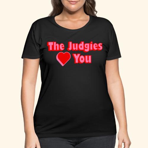 The Judgies Love You - Women's Curvy T-Shirt