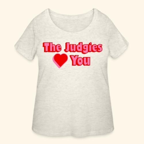 The Judgies Love You - Women's Curvy T-Shirt