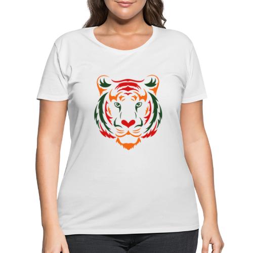Tiger Love - Women's Curvy T-Shirt