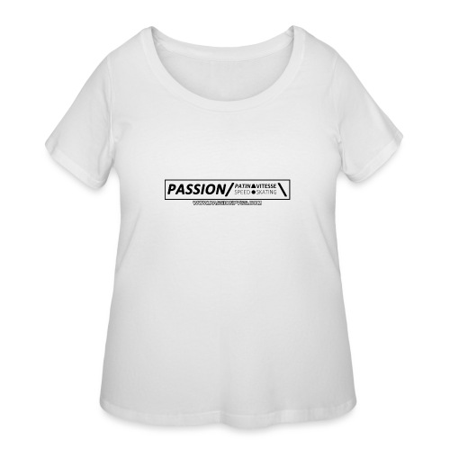 Spread the word! - Thank you for letting us know! - Women's Curvy T-Shirt
