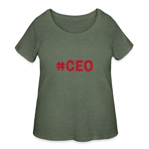 CEO - Women's Curvy T-Shirt