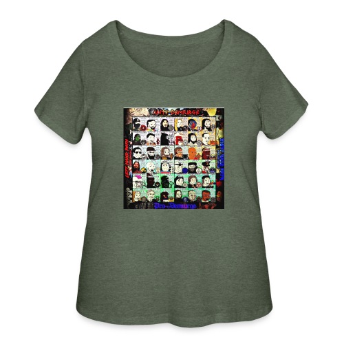 Demiurge Meme Grid - Women's Curvy T-Shirt