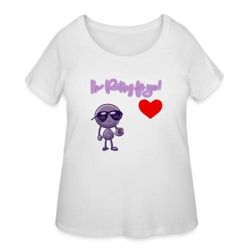 Smoon City 18_I'm Rooting For You Too - Women's Curvy T-Shirt