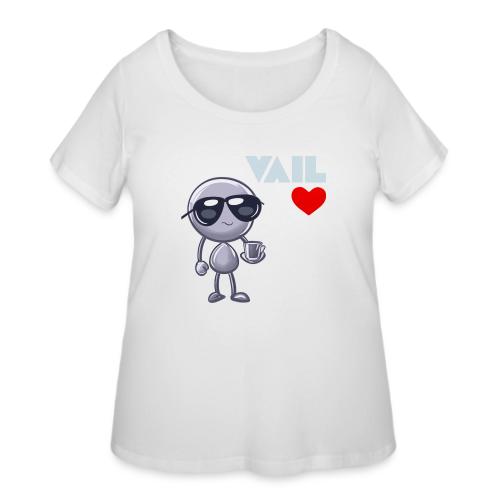 Smoon City_Vail - Women's Curvy T-Shirt