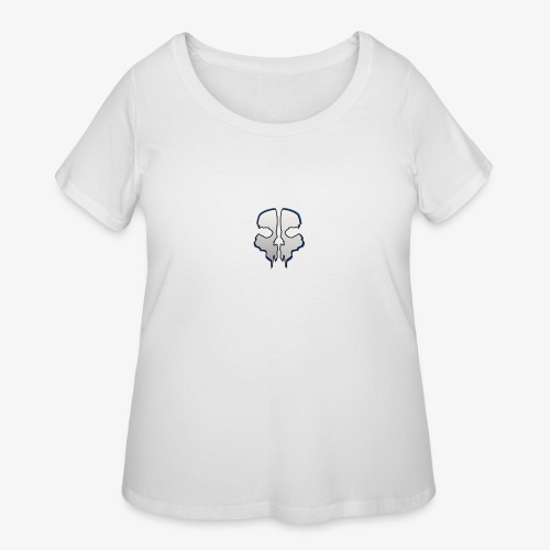 ghosts - Women's Curvy T-Shirt