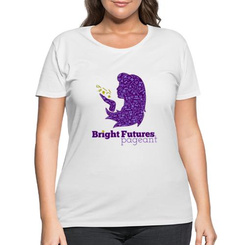 Official Bright Futures Pageant Logo - Women's Curvy T-Shirt
