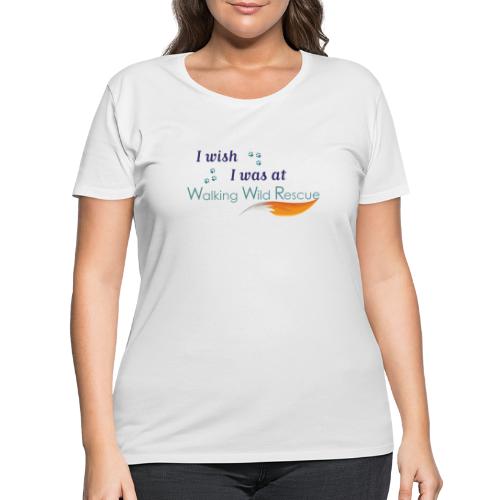 Walking Wild Volunteer Logo - Women's Curvy T-Shirt
