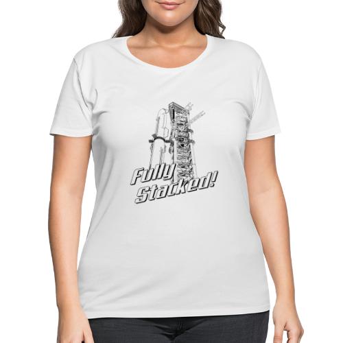 Fully Stacked - Women's Curvy T-Shirt