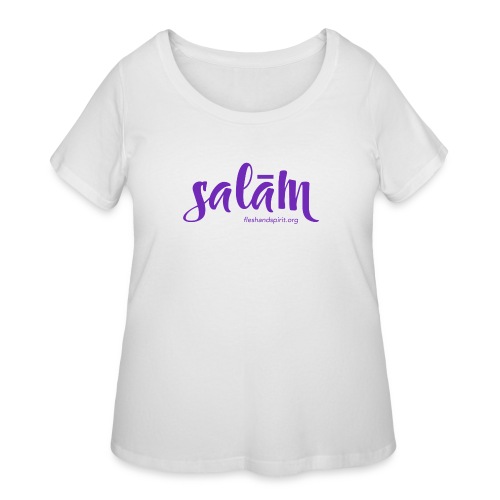 salam t-shirt - Women's Curvy T-Shirt