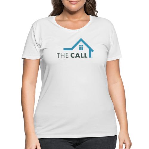 The CALL Logo - Women's Curvy T-Shirt