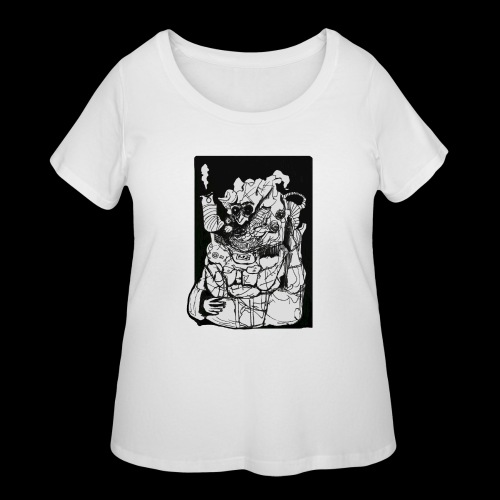 Wanted in Six Systems - Women's Curvy T-Shirt