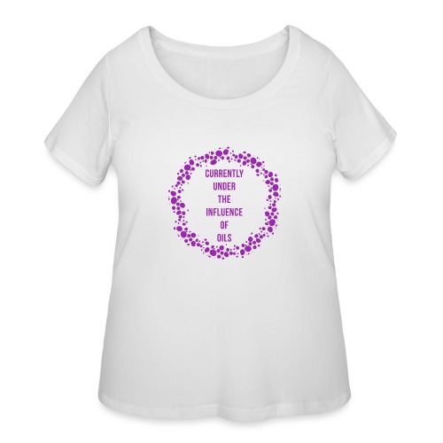 under the influence - Women's Curvy T-Shirt